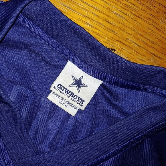 Dallas Cowboys Authentic Apparel #9 Tony Romo Navy Blue Football Jersey Size M. - Picture 5 of 6